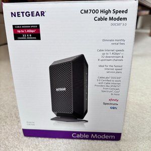 Netgear CM700 high speed cable modem